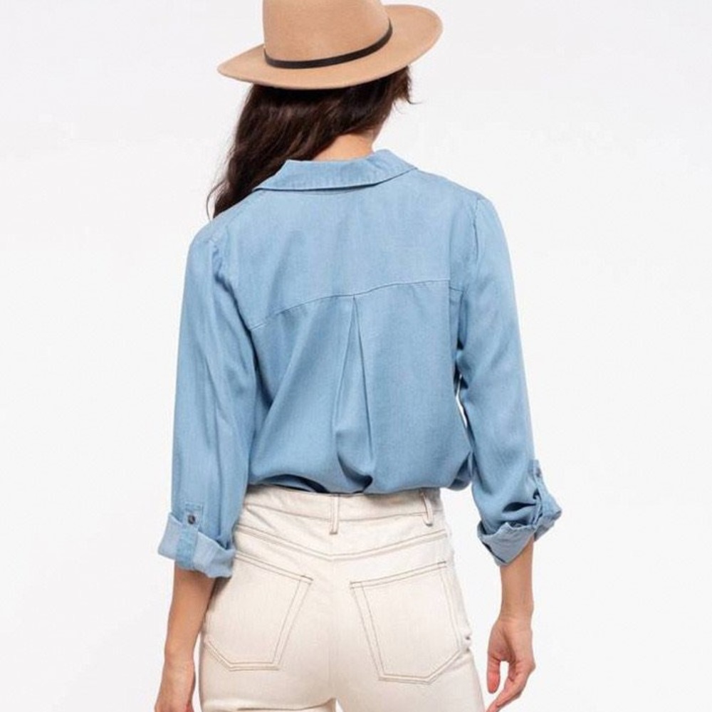 Chambray Top - Picture 2 of 2